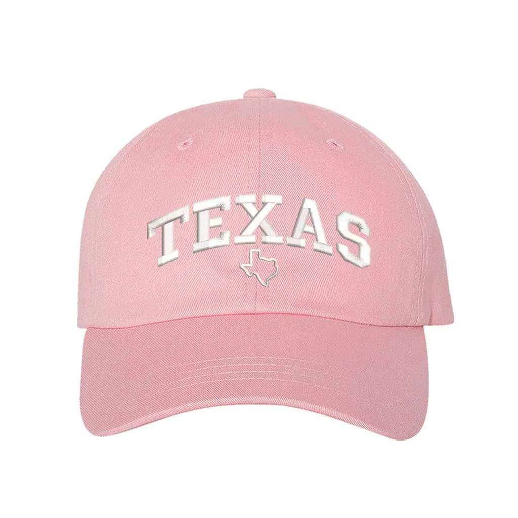 Texas Baseball Hat - Texas Map Baseball Hat