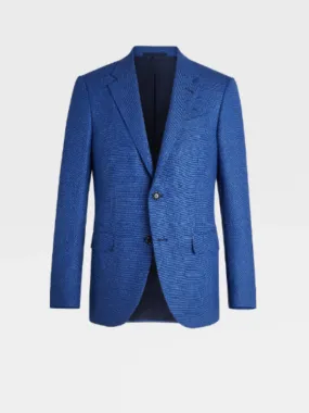 Trofeo Wool Milano Jacket | Medium Blue