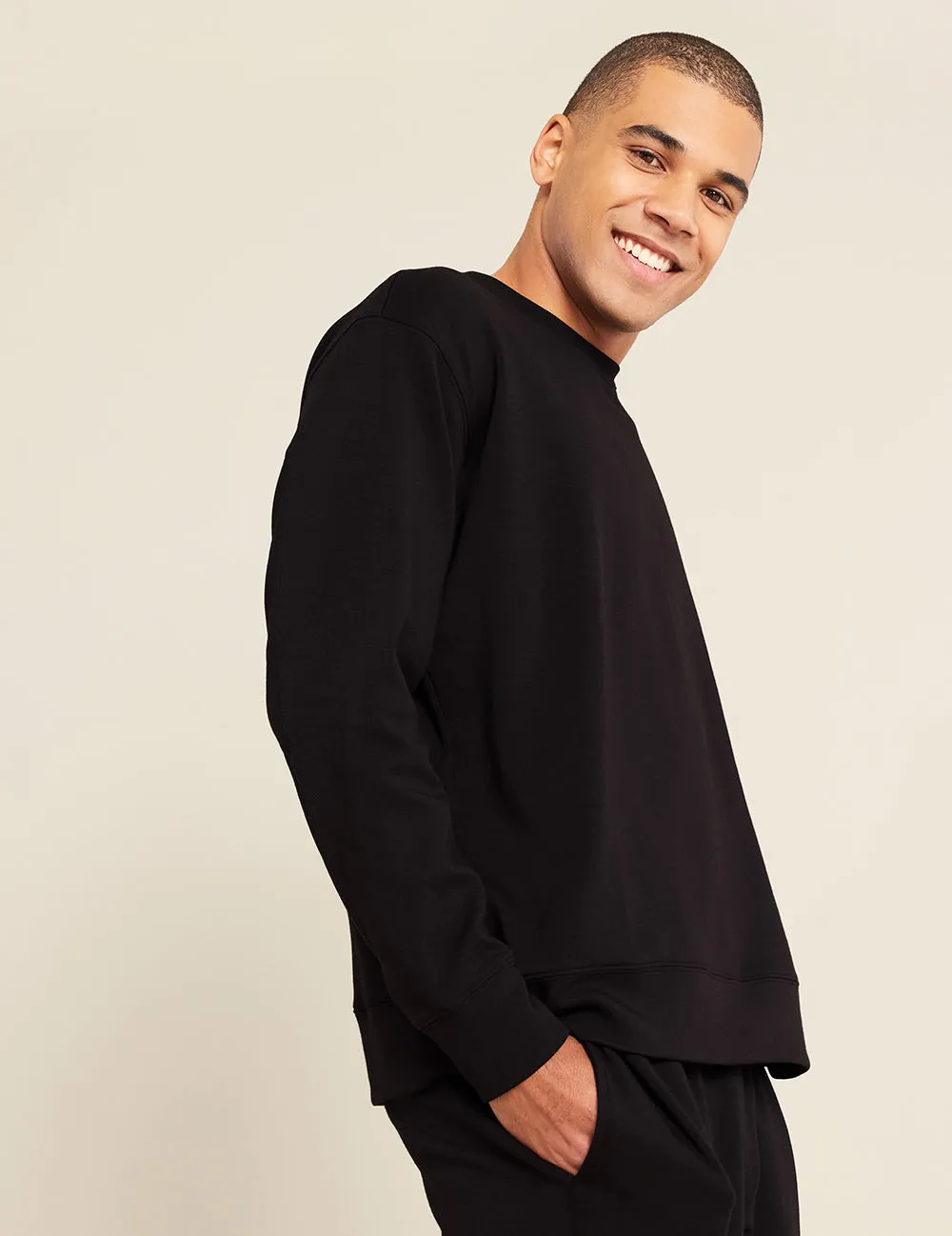 Unisex Crew Neck Sweater - Black