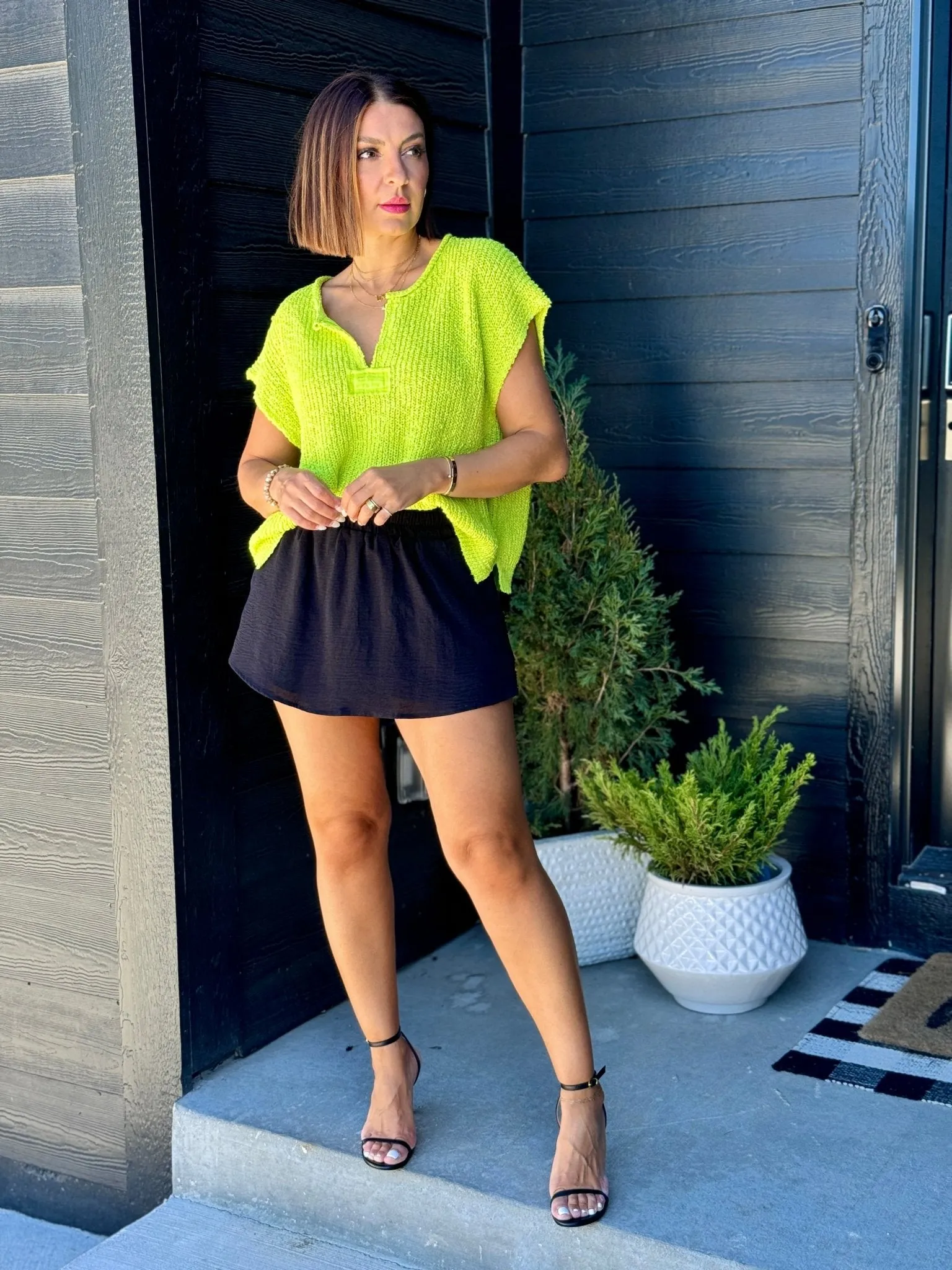 Vicky Top (Lime)