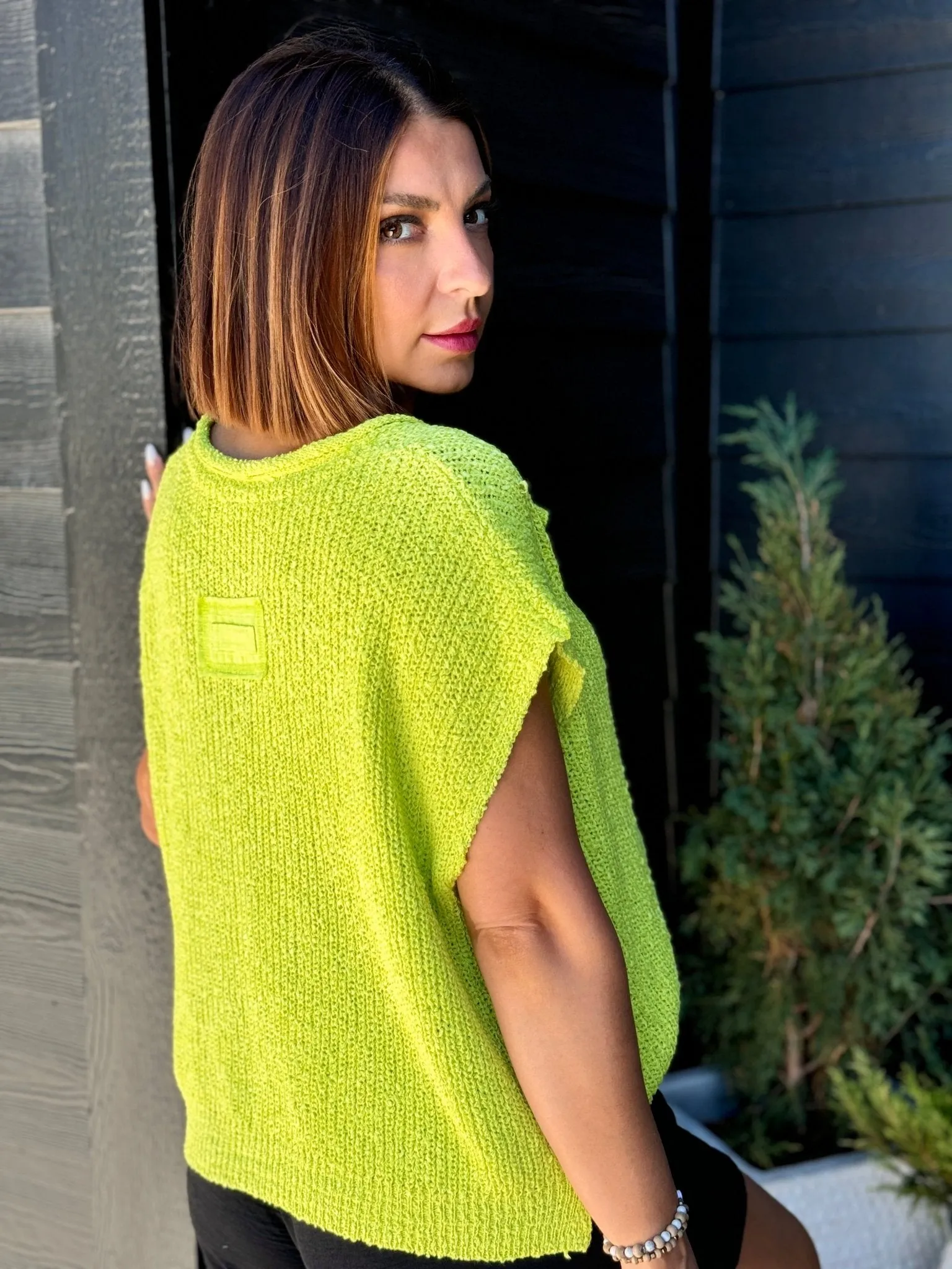 Vicky Top (Lime)