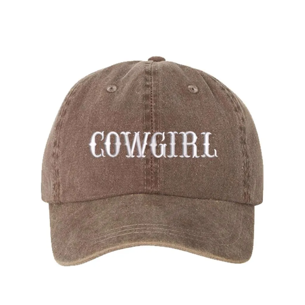 Washed Cowgirl Baseball Hat