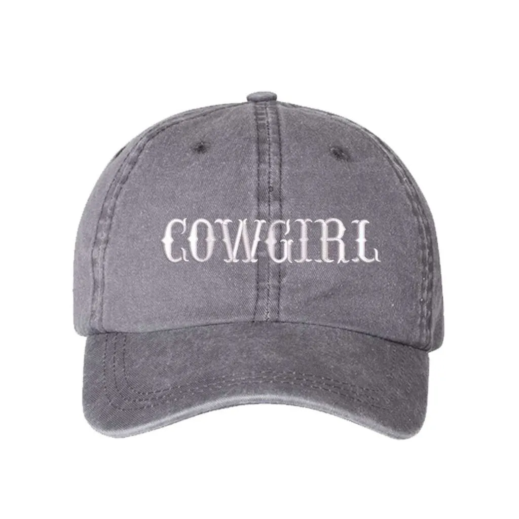 Washed Cowgirl Baseball Hat