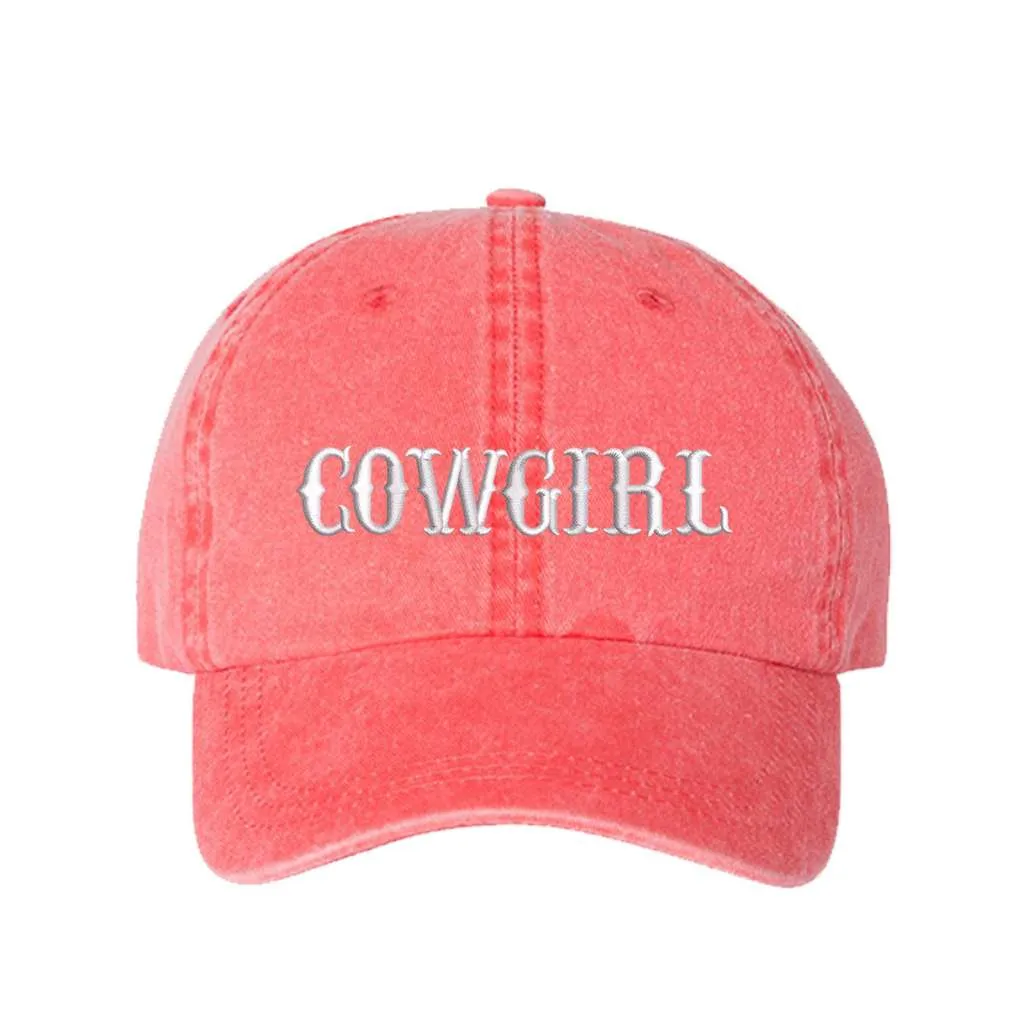 Washed Cowgirl Baseball Hat