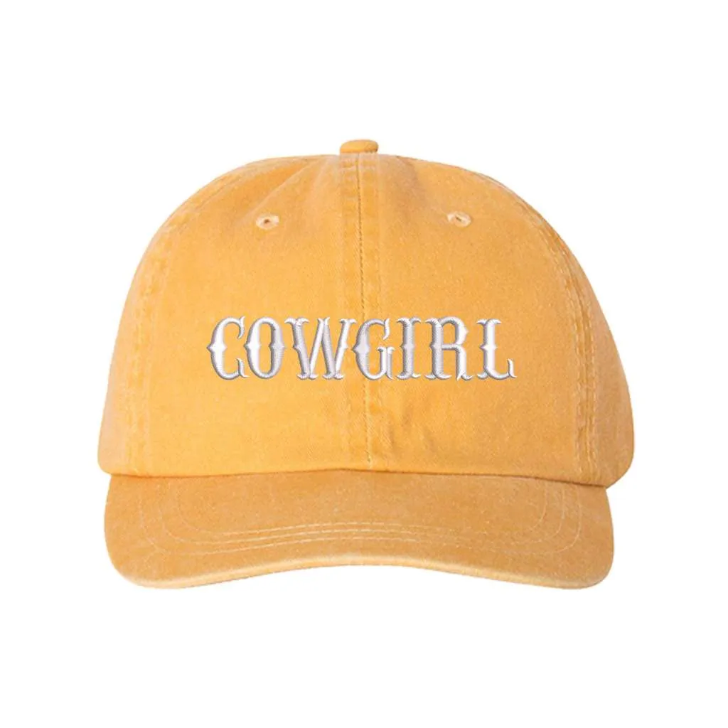 Washed Cowgirl Baseball Hat