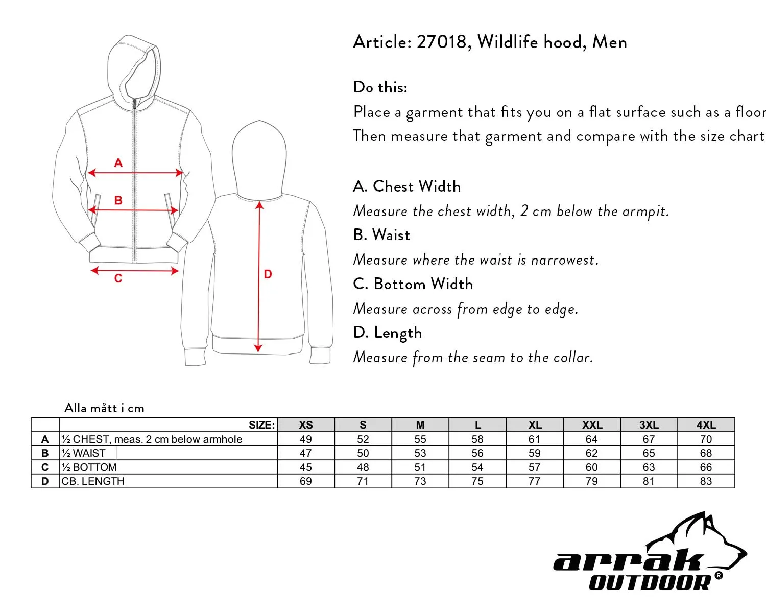 Wildlife Hood Jacket Men (Green)